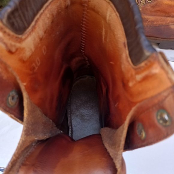 Rare Vintage Danner 1362 Moc Toe Combat Style Boots Men's Size 10 D Brown - Picture 9 of 11